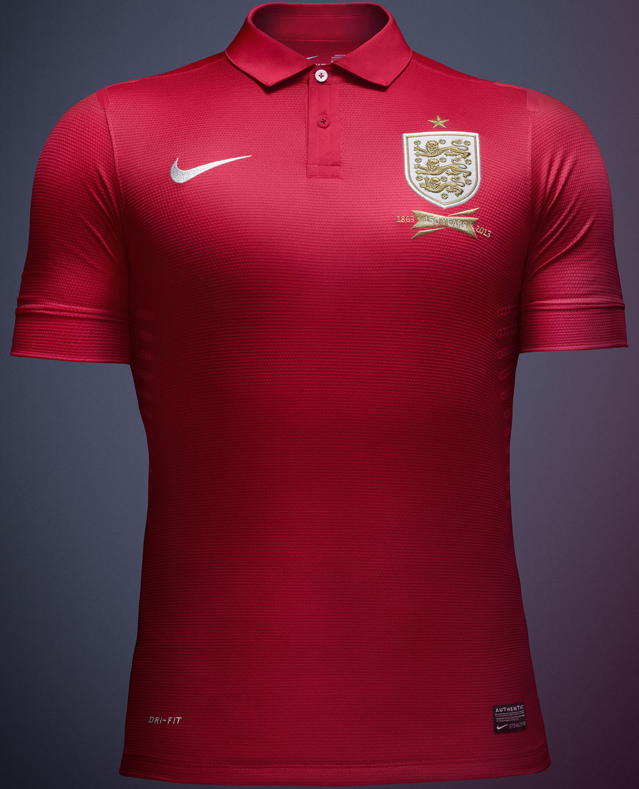 New Nike England 2013 Home and Away Kits Released - Footy He