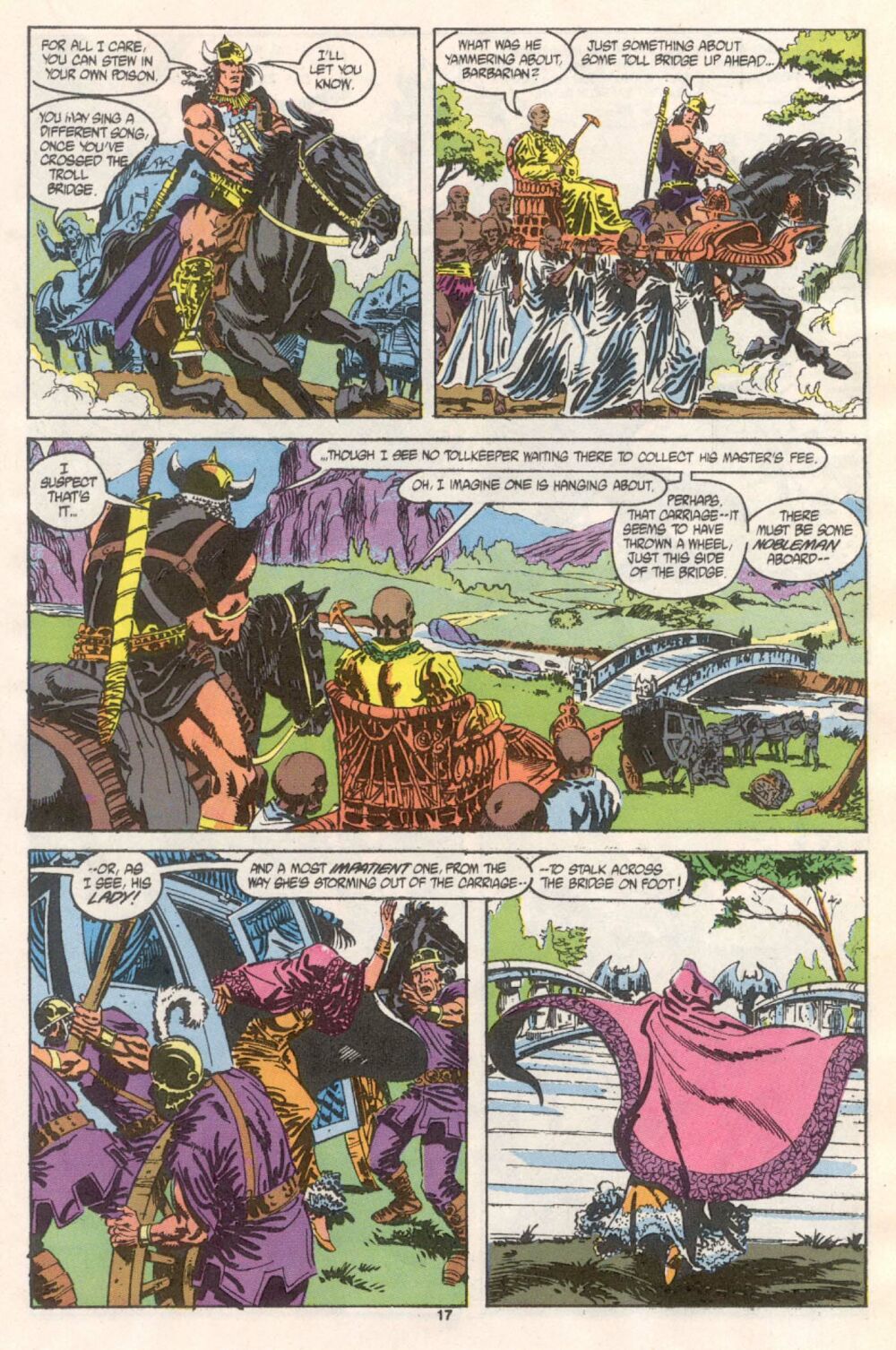 Read online Conan the Barbarian (1970) comic -  Issue #241 - 14