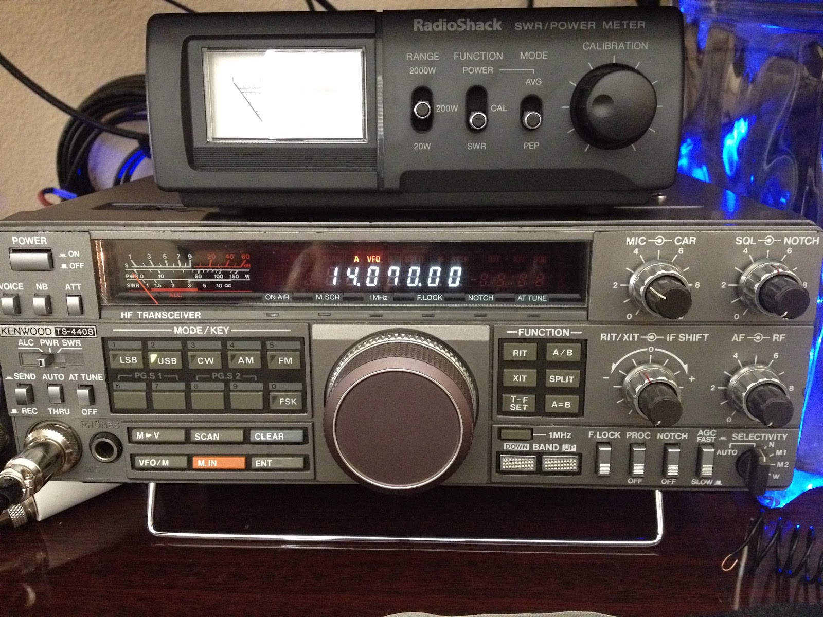 Adventures in Ham Radio Installing an IC10 kit into a Kenwood TS440S