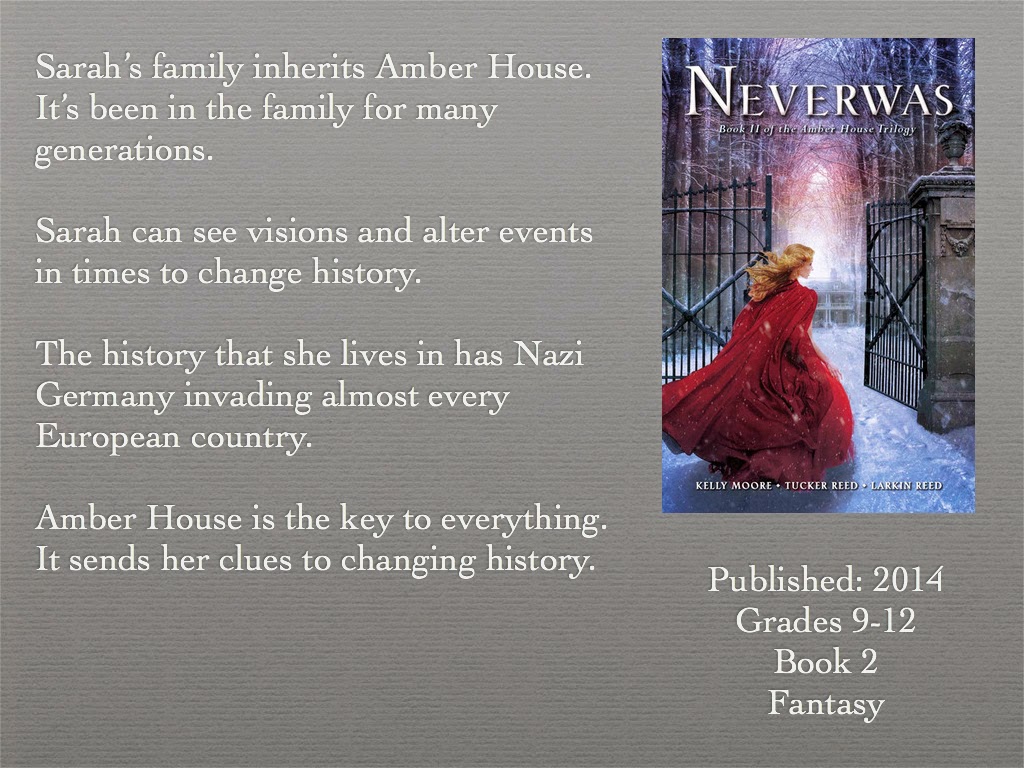 Young Adult Reading Machine Neverwas by Kelly Moore, Tucker Reed and