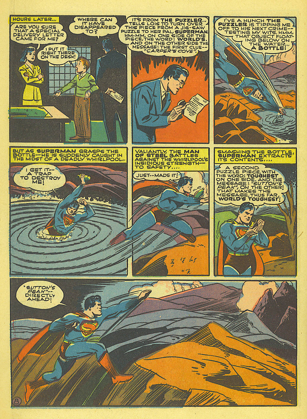 Read online Action Comics (1938) comic -  Issue #49 - 9