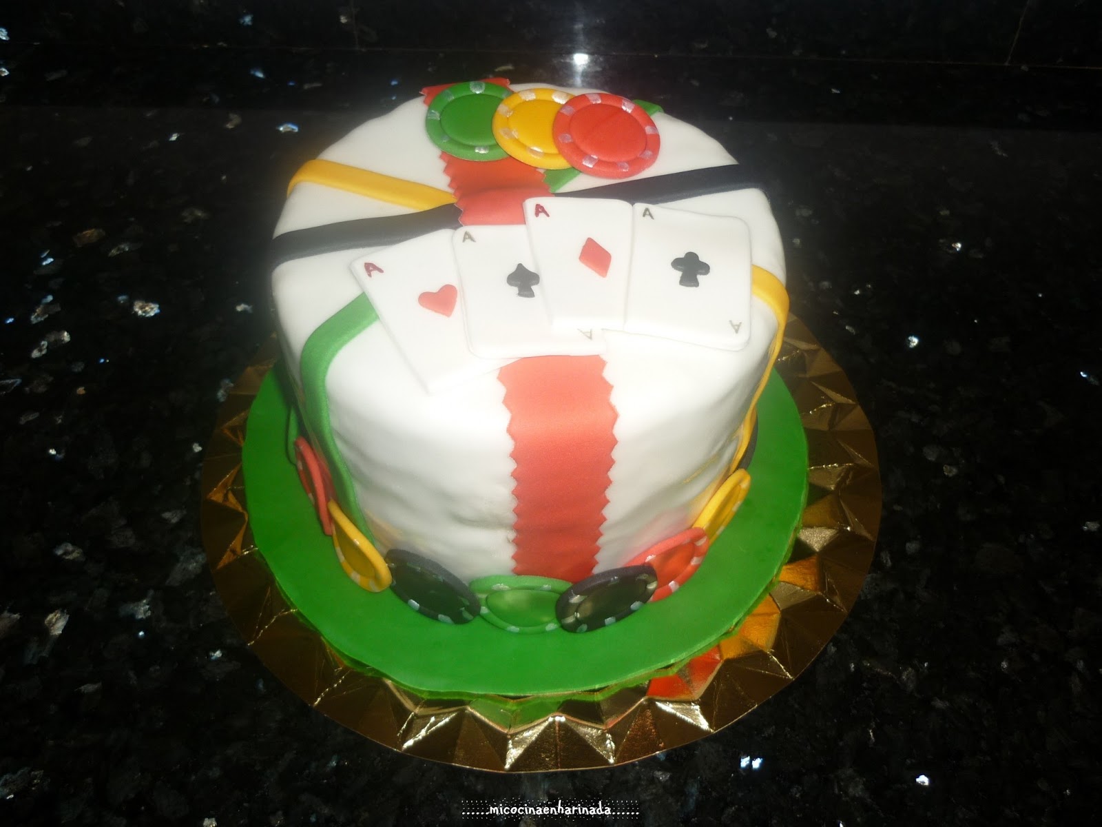 Mi cocina enharinada: TARTA POKER