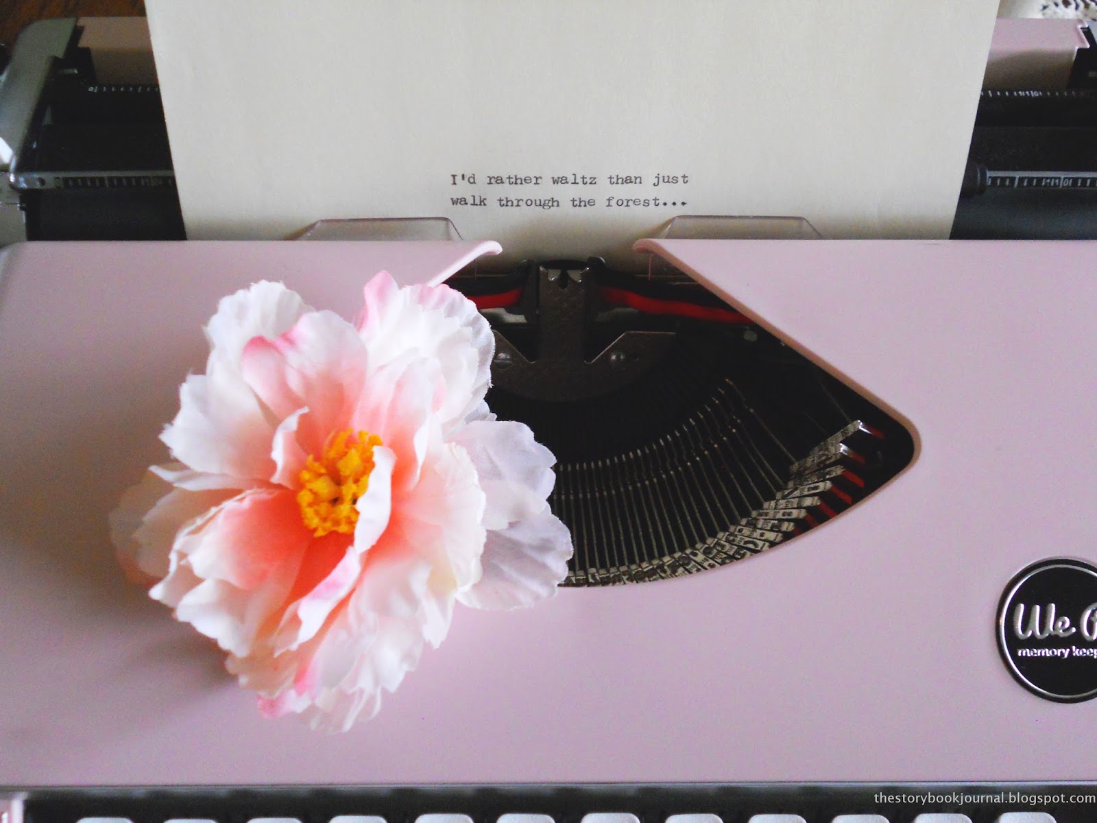 The Storybook Journal: We R Memory Keepers Typewriter // Review