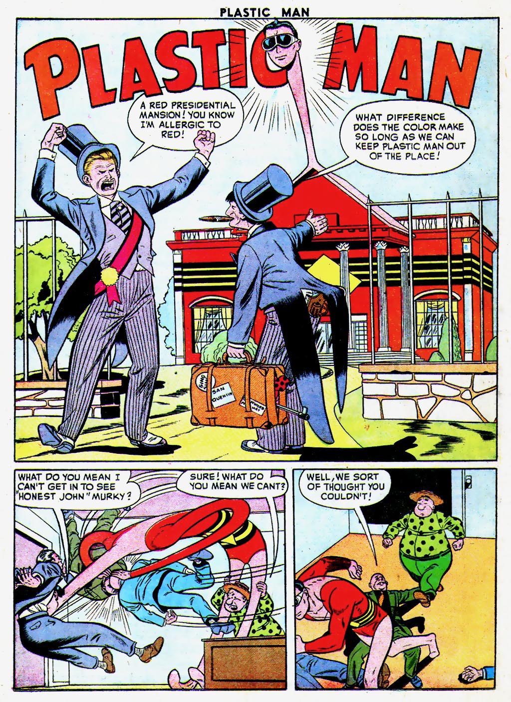 Read online Plastic Man (1943) comic -  Issue #61 - 24