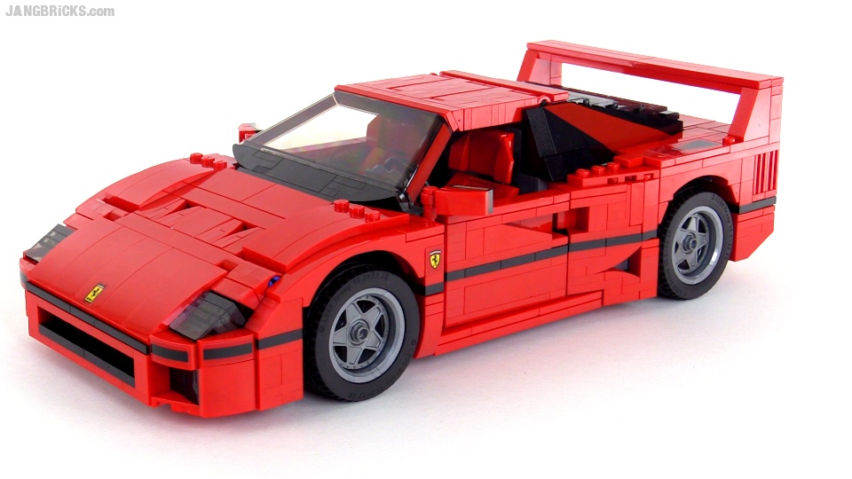 LEGO Creator Ferrari F40 build &amp; review videos! set 10248