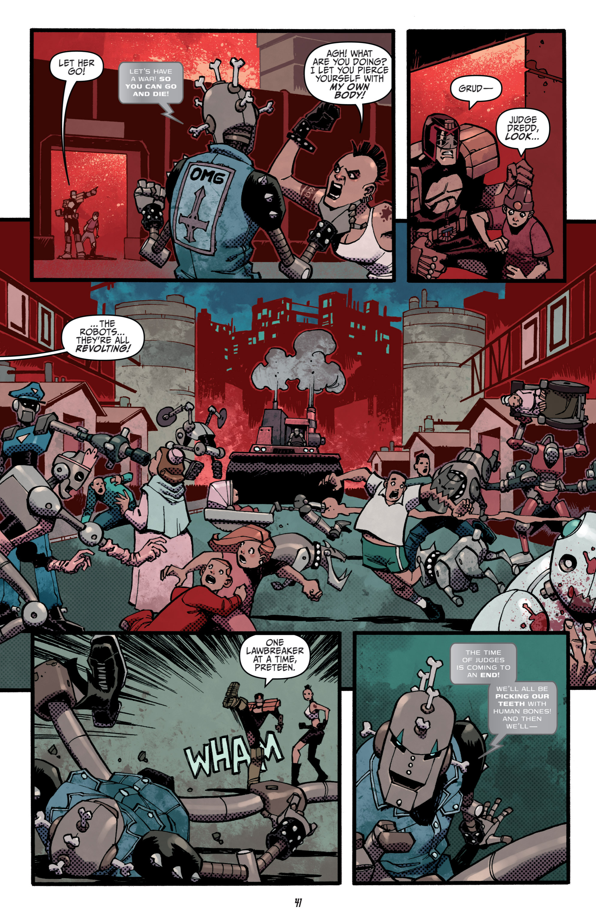Read online Judge Dredd (2012) comic -  Issue # _TPB 2 - 42