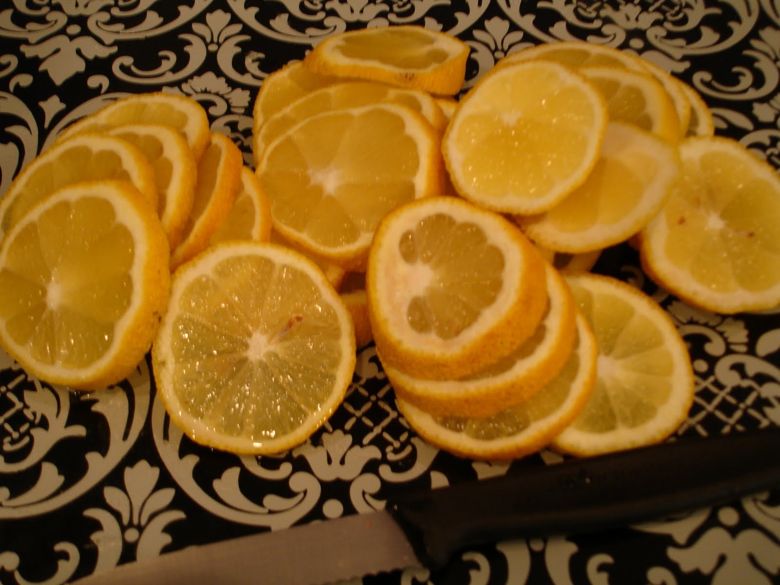 The Garden Cat Cottage CANDIED LEMON SLICESOVEN BAKED RECIPE