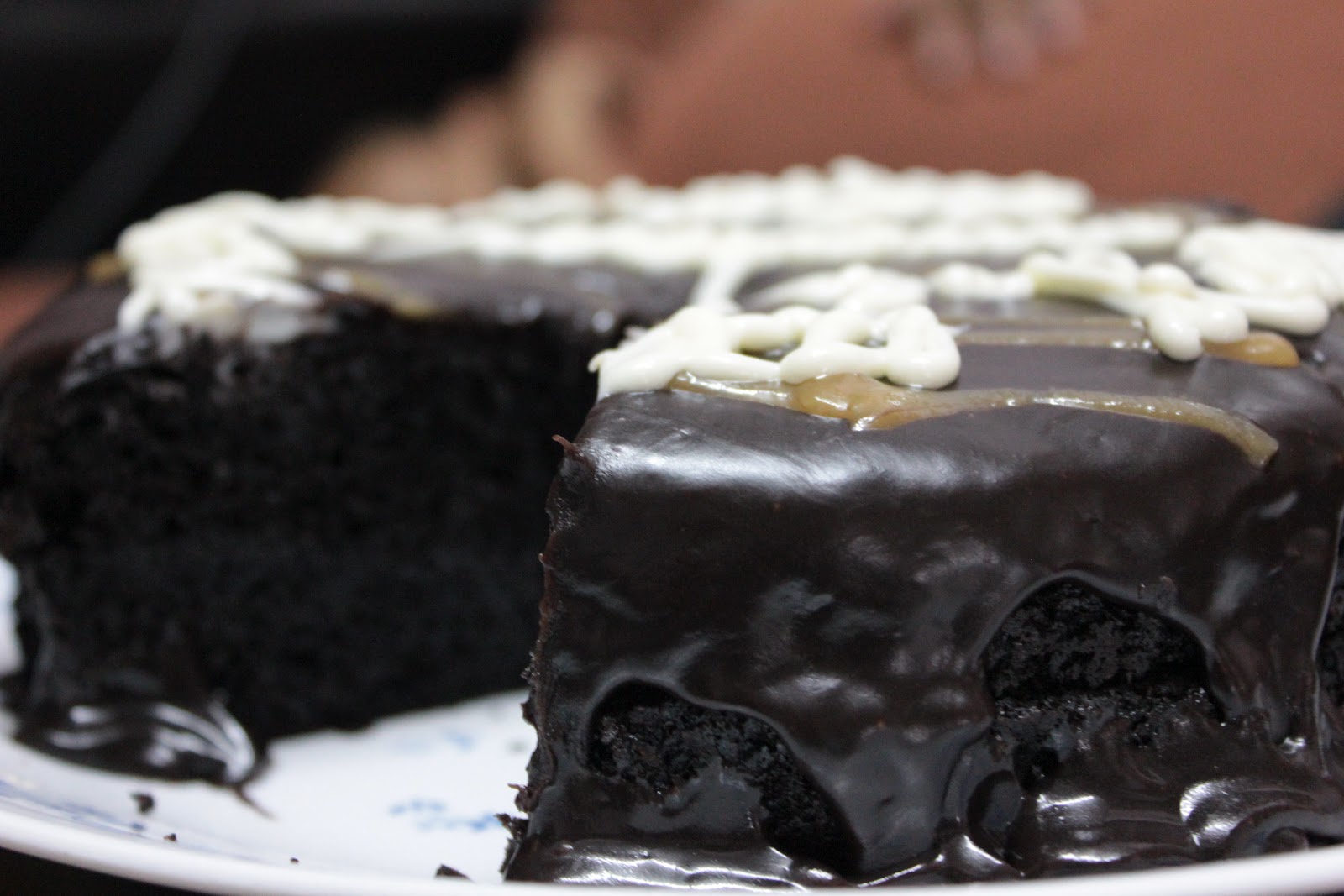 ©OM.GEE!: Kek Coklat Lembab! Kukus lagi