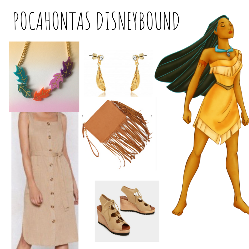 Pocahontas Disneybound | Kerry Louise Norris