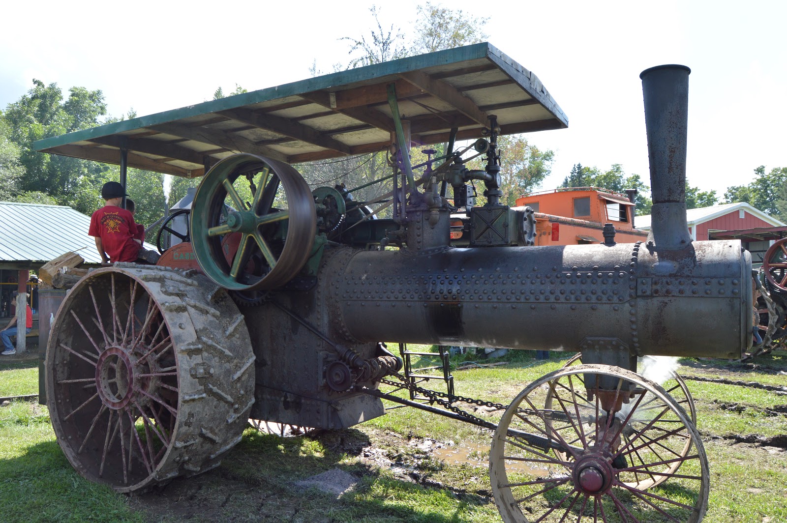 Industrial History Some JI Case Steam Tractors
