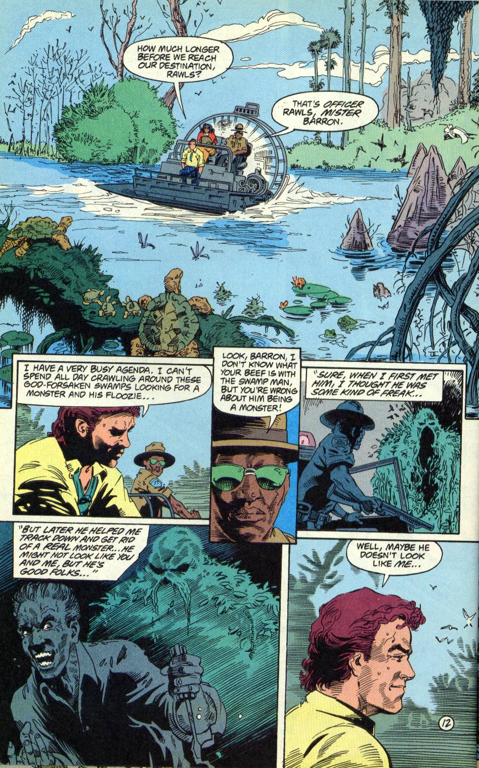 Read online Swamp Thing (1982) comic -  Issue #132 - 13