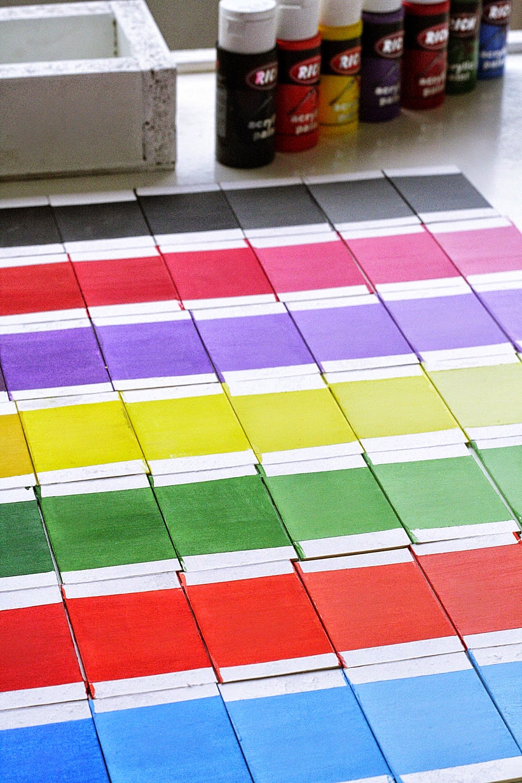 Montessori Ev Okulu Montessori Renk TabletleriRenk Karışımı Deneyi