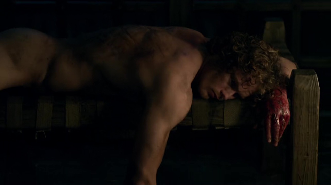 Sam Heughan and Tobias Menzies nude in Outlander 1-16 "To Ransom A Man...