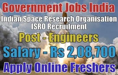 Indian Space ISRO Recruitment 2019