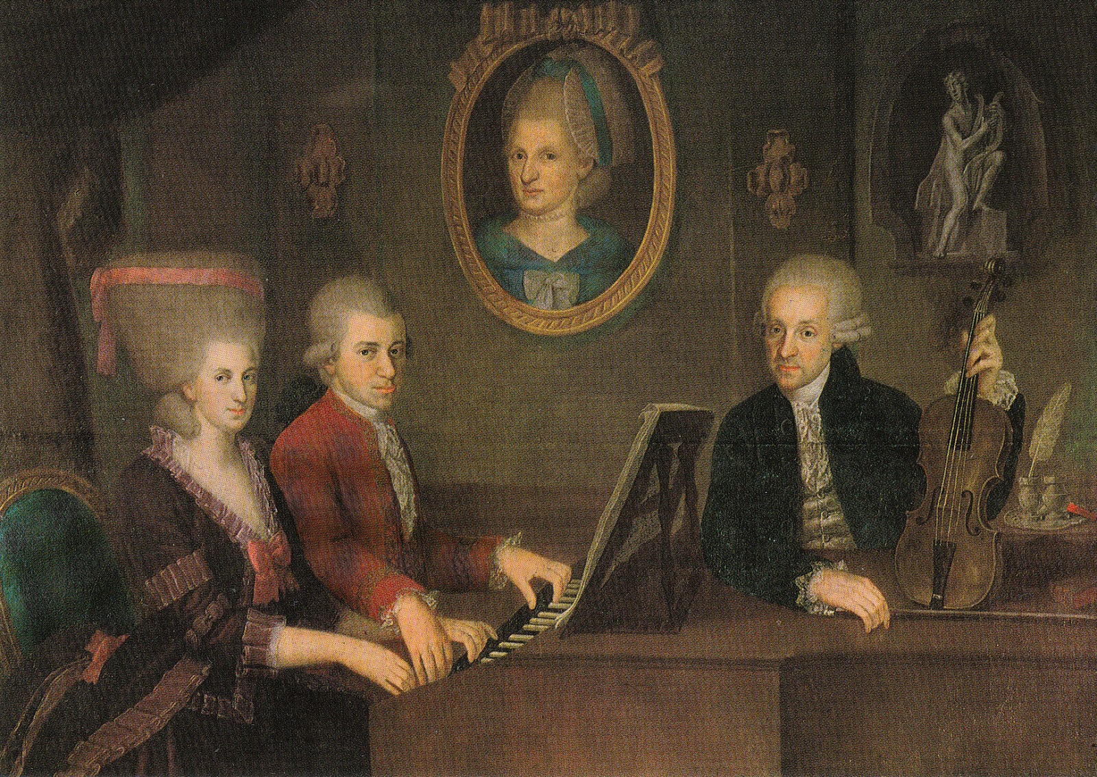 My postcard and stamp week Austria Birth House of Wolfgang Amadeus Mozart