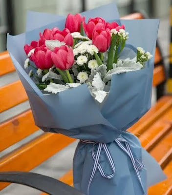 Kertas Buket Bunga / Flower Bouquet Wrapping Paper (Seri HX Polos)