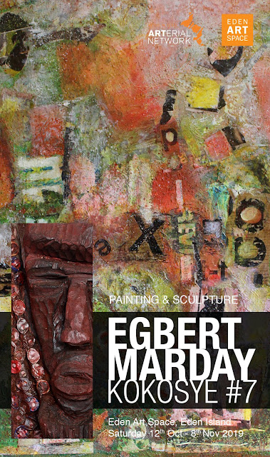 Egbert Marday Solo Exhibtion Seychelles