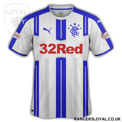 Rangers Loyal: Rangers 16/17 Puma Away Kit Mockup