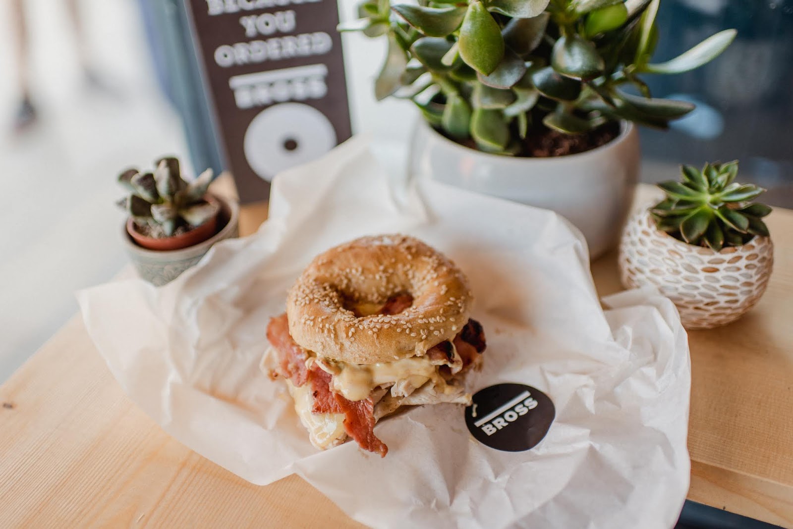 Edinburgh and Us Bross Bagels the hole truth