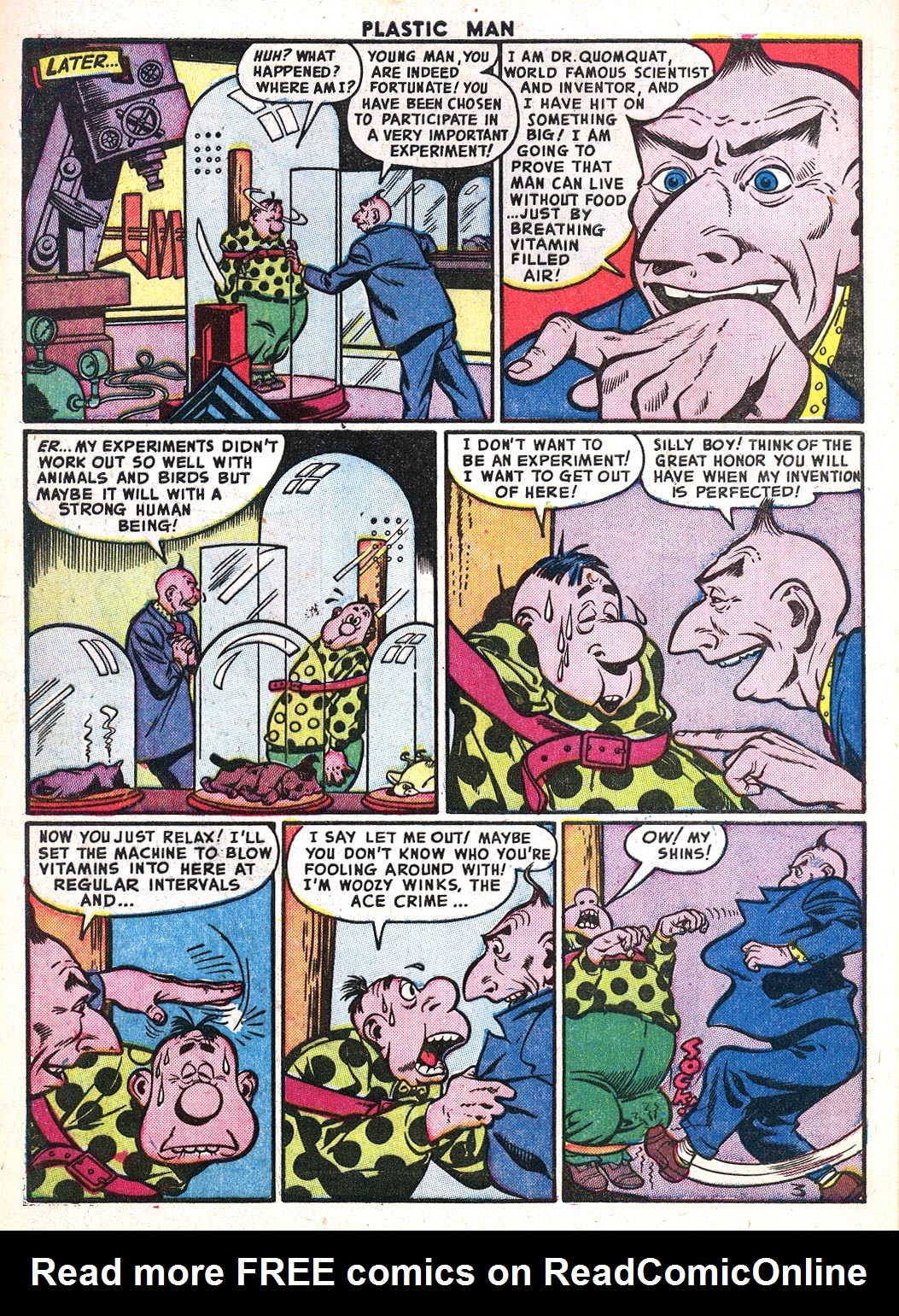 Read online Plastic Man (1943) comic -  Issue #35 - 28