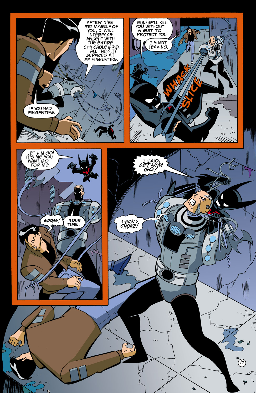 Read online Batman Beyond [II] comic -  Issue #7 - 18