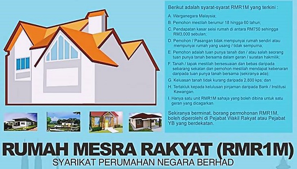 Permohonan Rumah Idaman Dan Mesra Rakyat SPNB Borang Online, Hanya