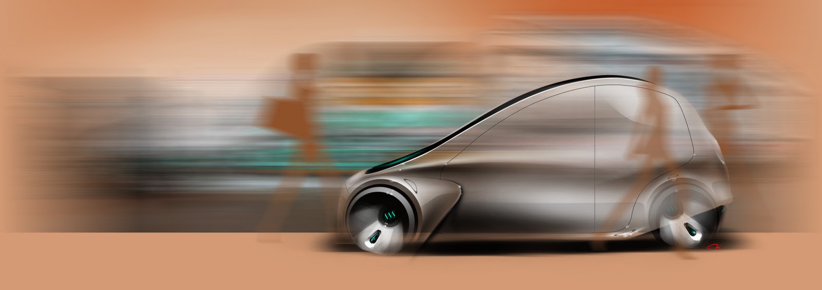 Haitao Qi Design: Buick 2025 A-class Concept: GM PATAC Advance Design