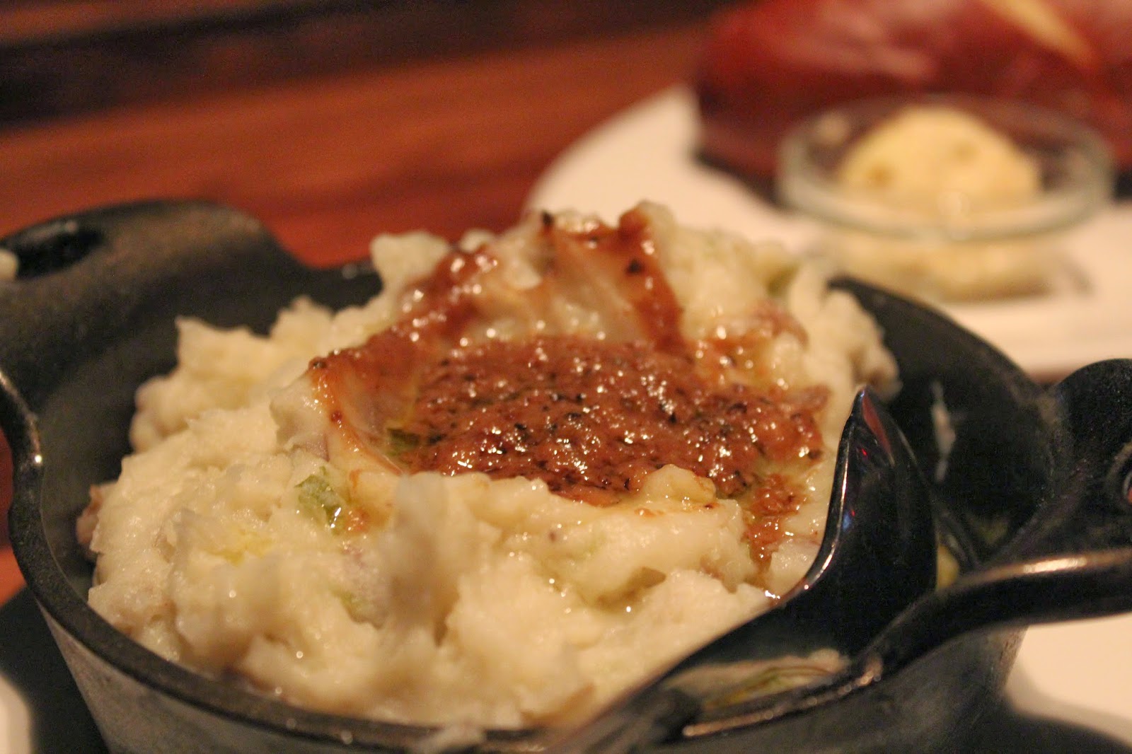 Garlic mashed potatoes at Del Frisco's Grille