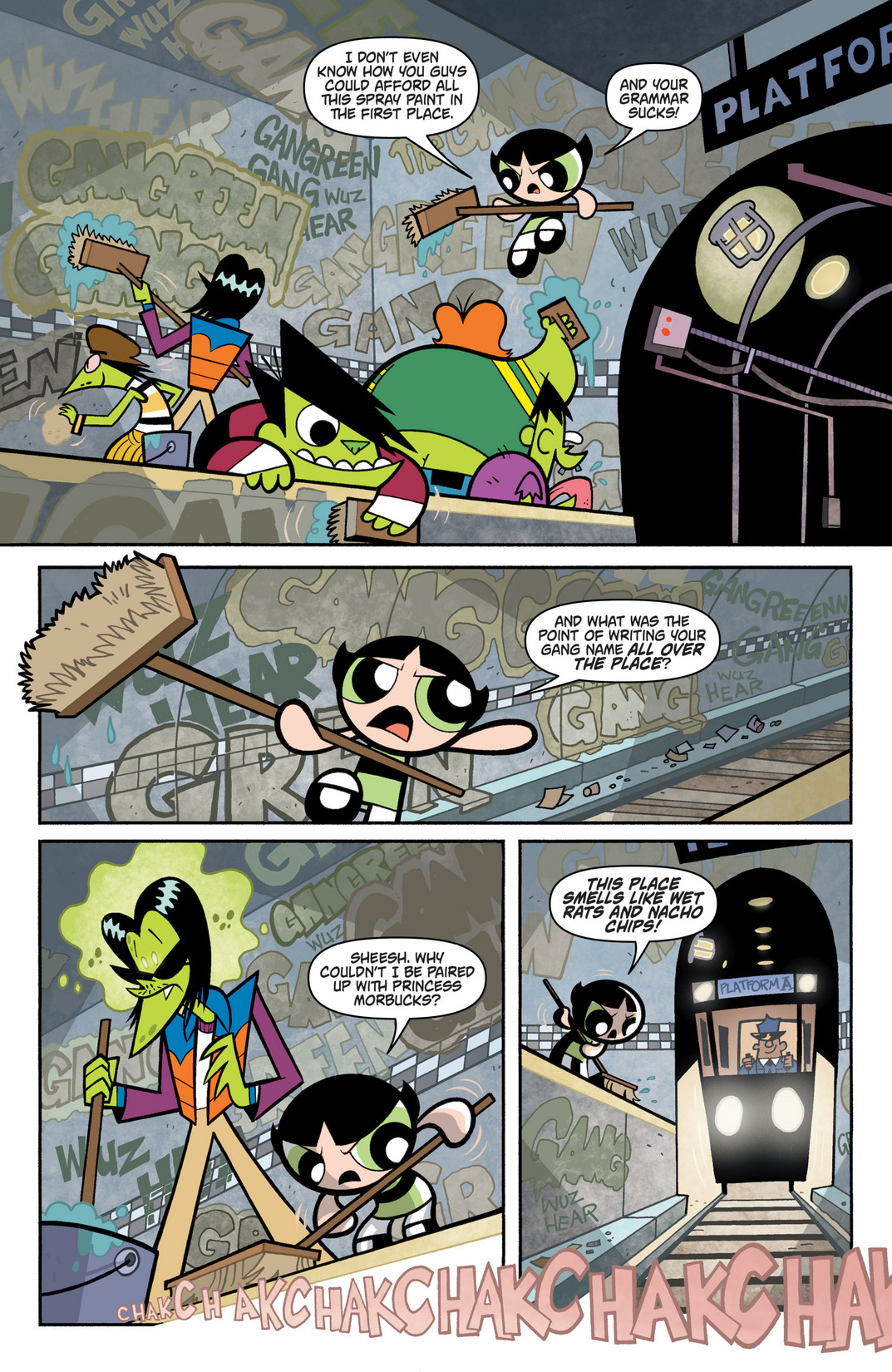 Read online Powerpuff Girls (2013) comic -  Issue #4 - 8
