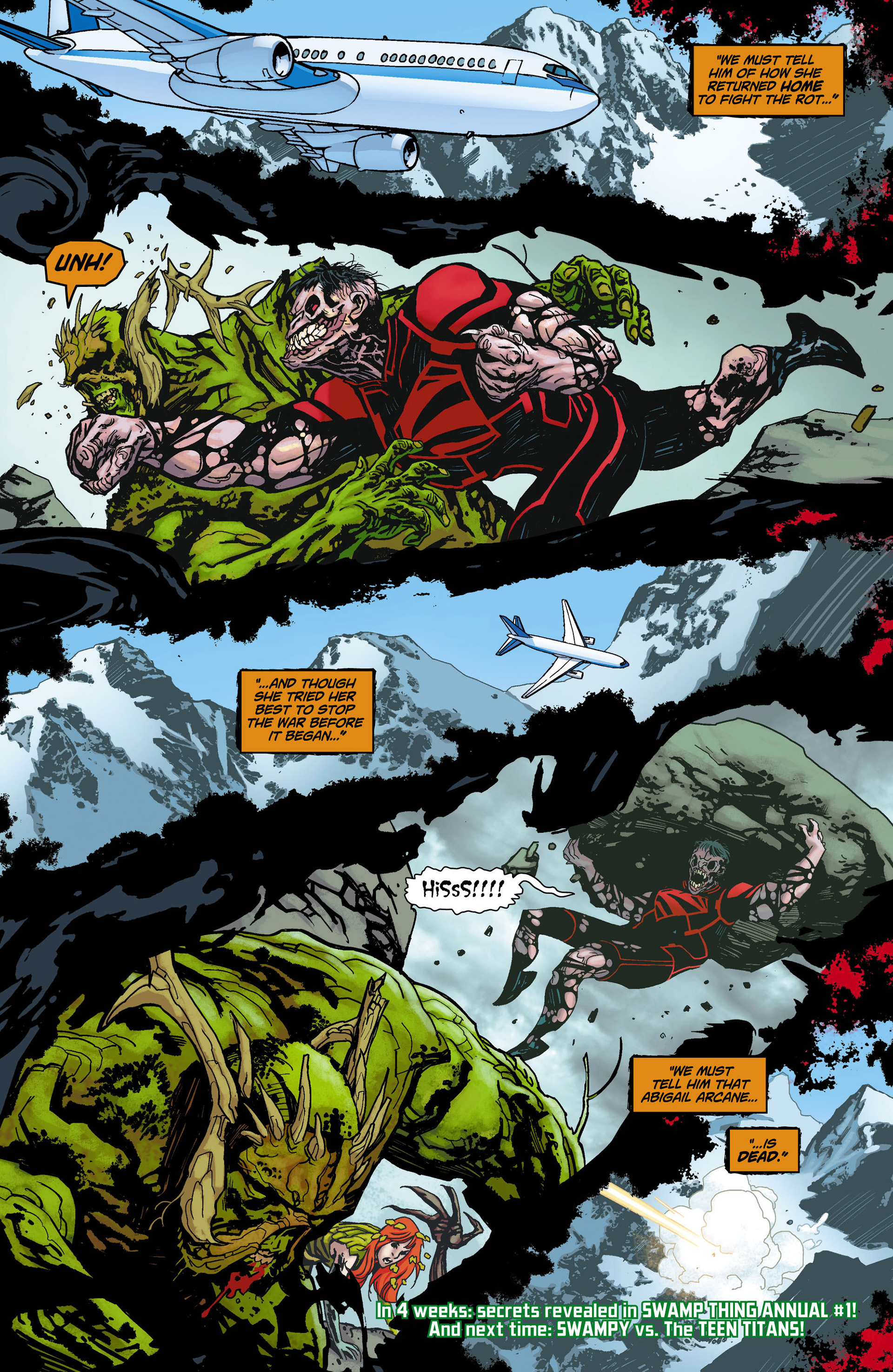 Read online Swamp Thing (2011) comic -  Issue #13 - 17