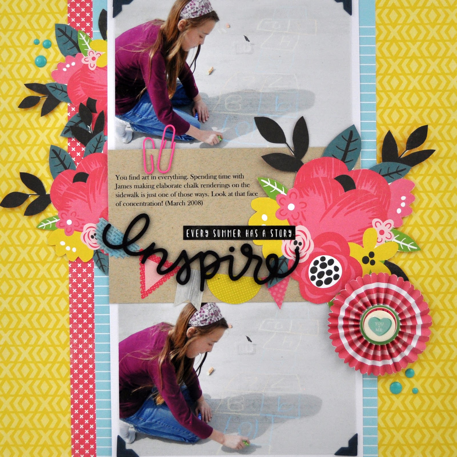 Scrapbooking Process Video 69 How to Fussy Cut Images from Patterned Paper Jen Gallacher