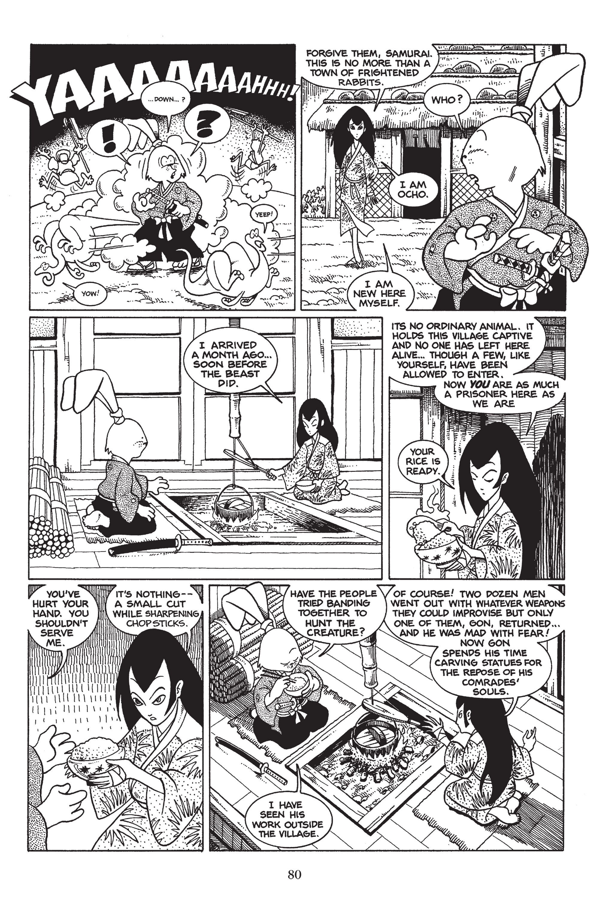 Read online Usagi Yojimbo (1987) comic -  Issue # _TPB 1 - 80