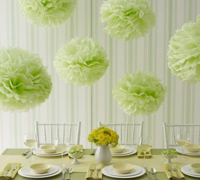 Green wedding decorations centerpieces