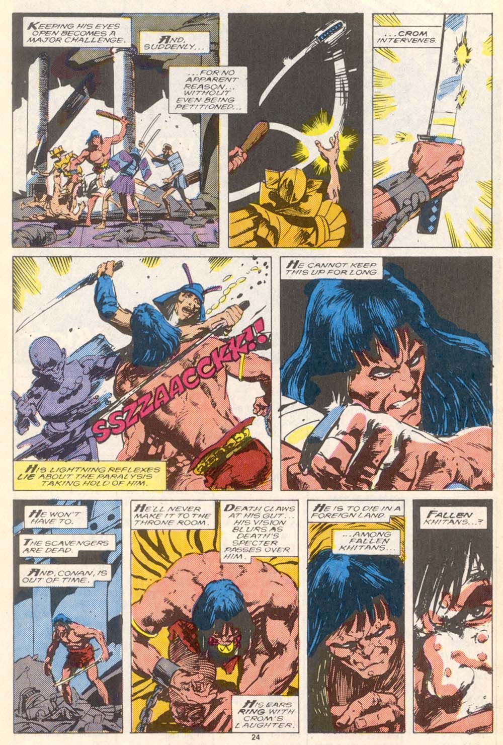 Read online Conan the Barbarian (1970) comic -  Issue #208 - 19