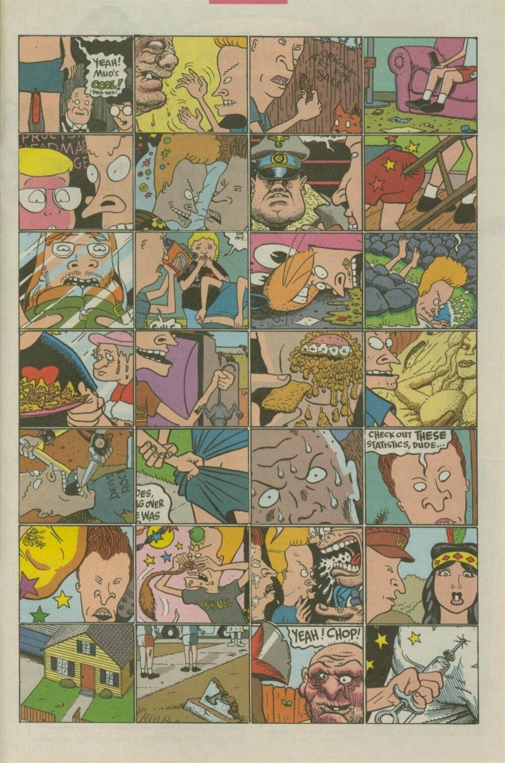 Read online Beavis and Butt-Head comic -  Issue #28 - 33