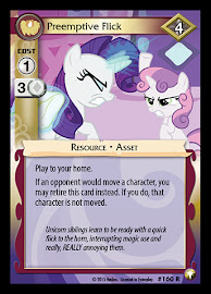 My Little Pony Preemptive Flick Equestrian Odysseys CCG Card