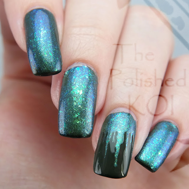Bee's Knees Lacquer Sylph over The Wild Hunt