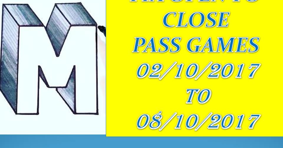 fix open to close passing record 02 10 2017 to 08 10 2017 indian satta chart