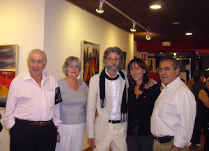 Carmen Puri y Paco Carrillo en mi exposición