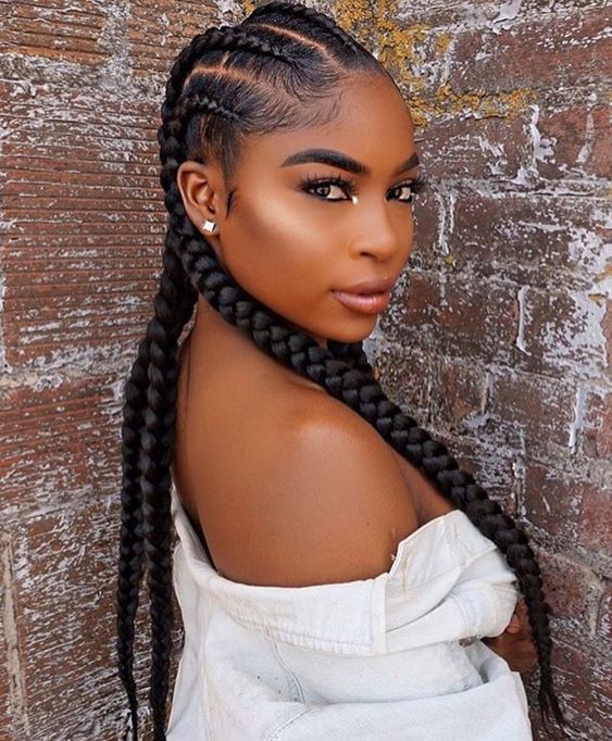 24 Stunning Ghana Braids Hairstyles For Black Women Right