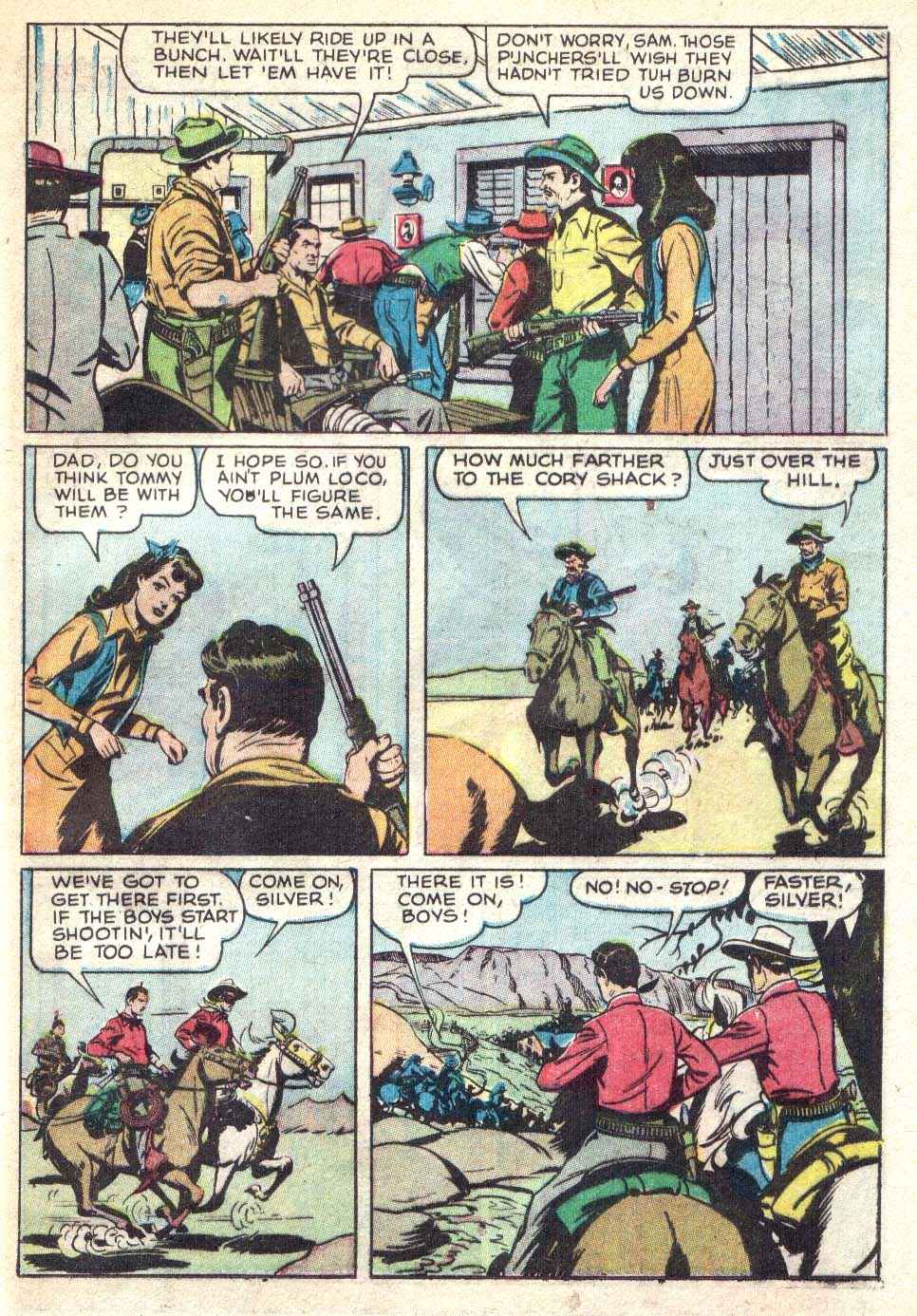 Read online The Lone Ranger (1948) comic -  Issue #36 - 37
