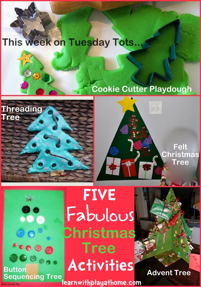 Learn with Play at Home Five Fabulous Christmas Tree Activities on