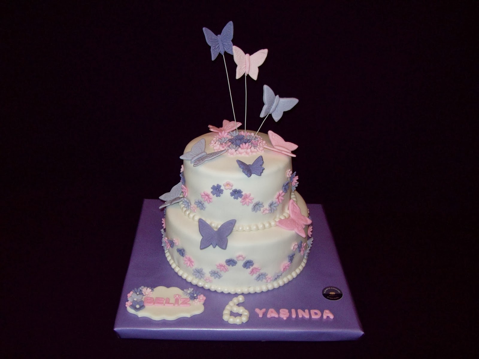 Cake FUNtastic KELEBEKLİ PASTA