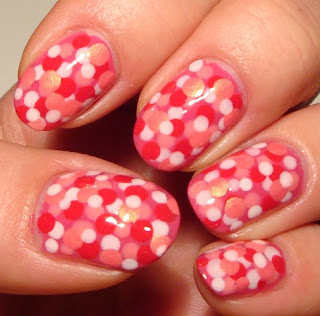 My Pink Wednesday Nails Tutorial