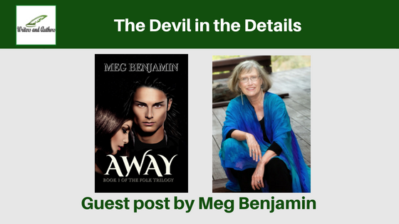 The Devil in the Details, Guest post by Meg Benjamin