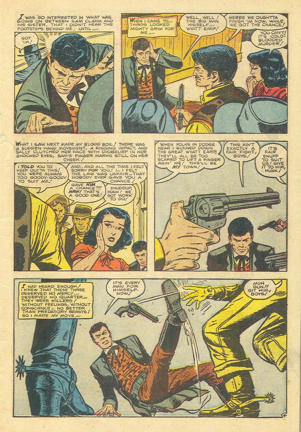 Read online Wyatt Earp comic -  Issue #16 - 31