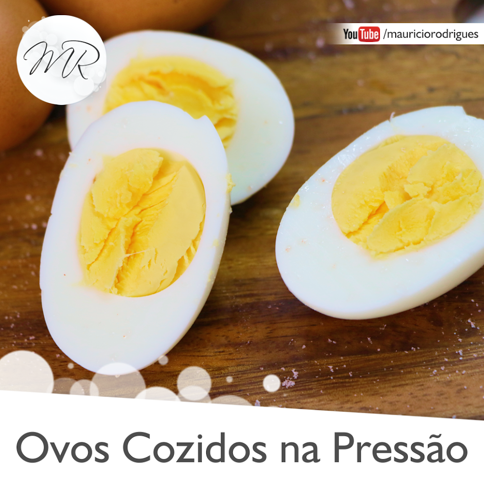 VÍDEO - Ovos Cozidos na Panela de Pressão Elétrica