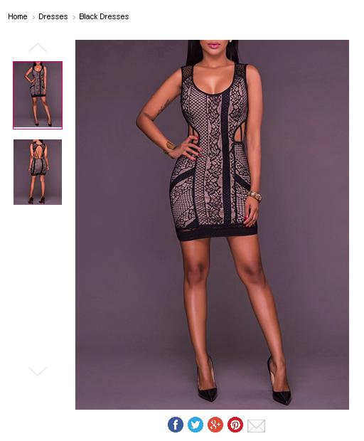Womans Black Dress - Sale On Online Clothes Shopping