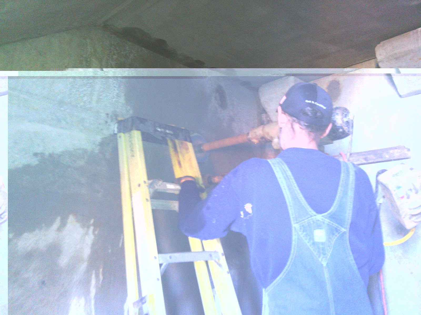 Cutting holes in concrete core drilling concrete floor in North Carolina