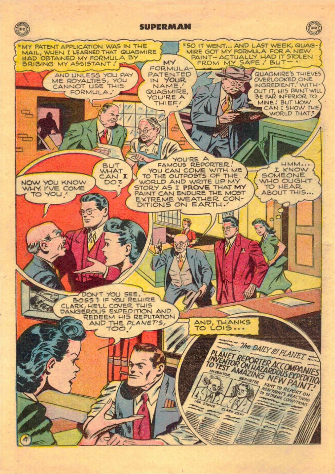 Read online Superman (1939) comic -  Issue #49 - 19